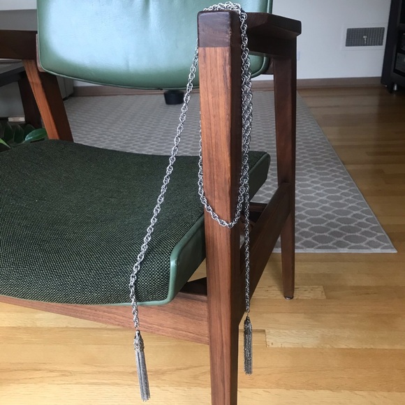 Silver Metal Wrap Necklace - Picture 8 of 8